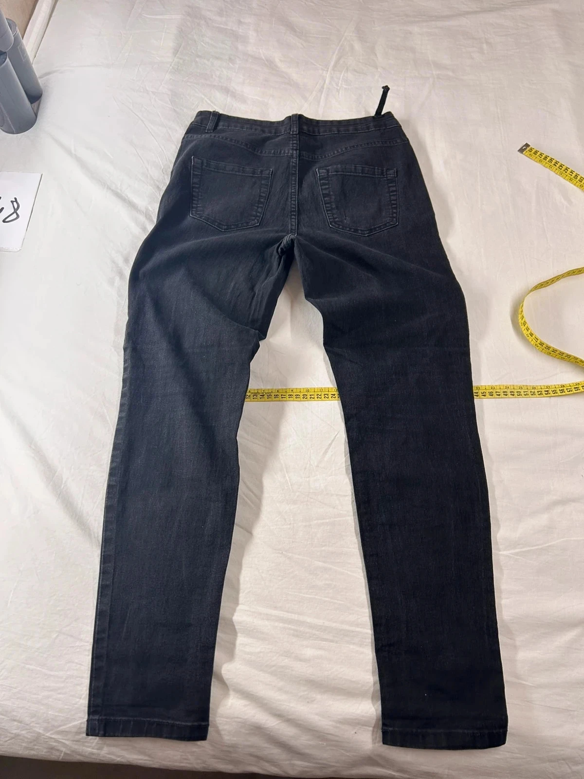 Straight cut black jeans tex – photo 8